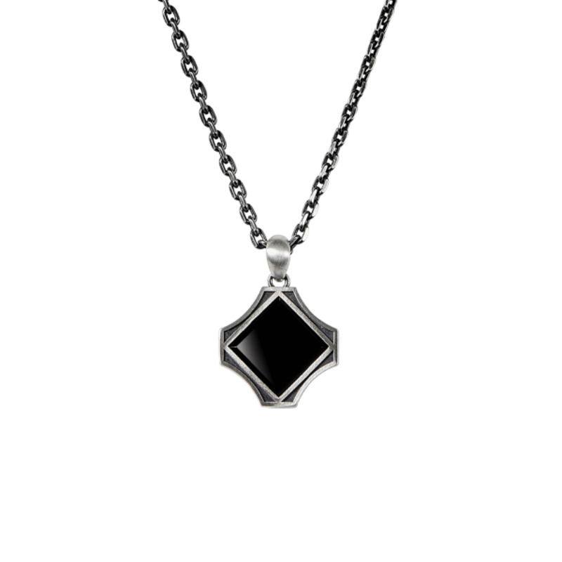 [마르스마크] Octagon Black Onyx  Pendant